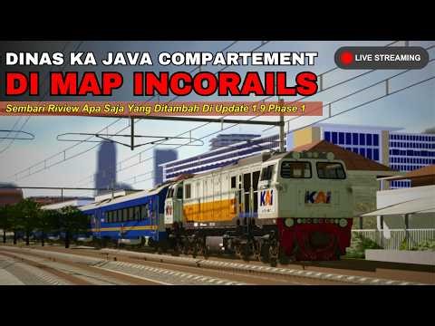 [ 🔴 LIVE ] DINAS KA JAVA COMPARTEMENT DI MAP INCORAILS ❗❗ [Roblox Incorails]