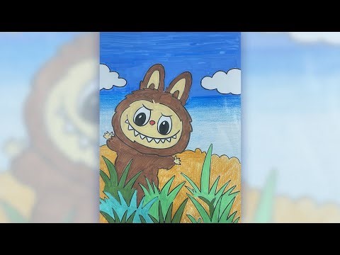 Drawing Labubu Easily ✨