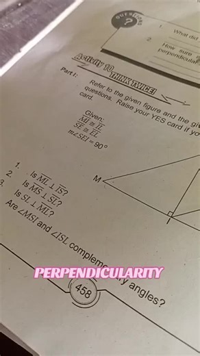 Perpendicularity Math8 LM