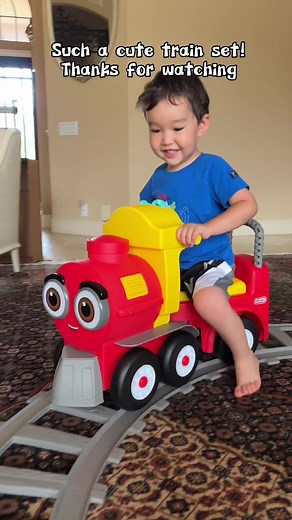 Let’s set up the Cozy Train Scoot! 🚂 #littletikes #cozytrain #littletikesgifts #littletikestrain #toddlergifts #toddlergift #toddlergiftideas #toddlergiftguide #kidgifts #toddlergiftidea #giftsfortoddlers