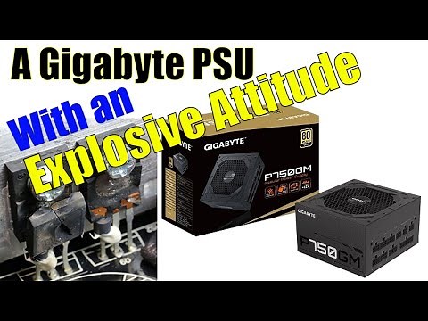 Gigabyte GP-P750GM Review - A Power Supply with an explosive attitude
