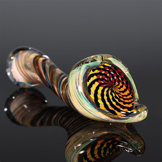 Handblown Inside-out Color-changing Glass Sherlock Pipe – Thick, Durable - Etsy