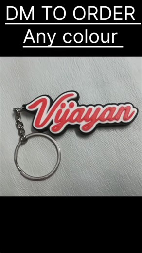 "Make your name shine in style! ✨ Introducing our 3D printed...