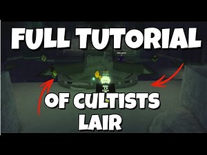 How to complete the new cultists lair inside of fisch