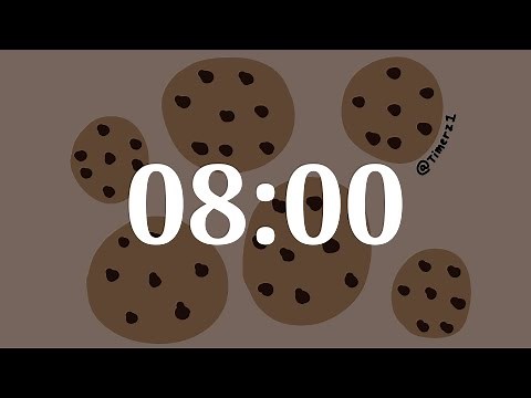 Cookie Timer - 8 Minutes (With Lo Fi Music)