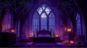 Creepy Vtuber Studio Background | Halloween Anime Horror Room - Etsy