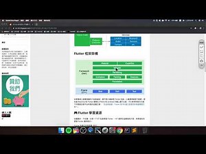 【從零開始學 Dart 程式設計】Day 1-3：Flutter 框架架構介紹