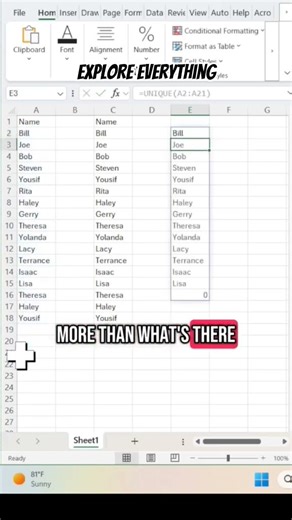 Dot Trick | #excel #spreadsheetmagic #exceltips #protips