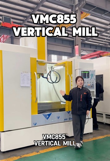 Brand new CNC vertical milling machine #cnc #cnclathe #cncmachine #cncmachinetools #machining