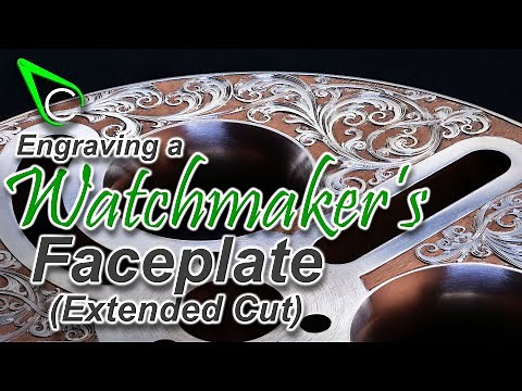 Watchmaking - Engraving A Watchmaker's Faceplate (Chill Out Extended Cut - 100 Hours in 60 Minutes)