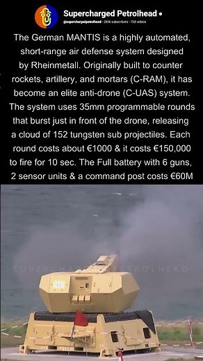 German MANTIS air defense system