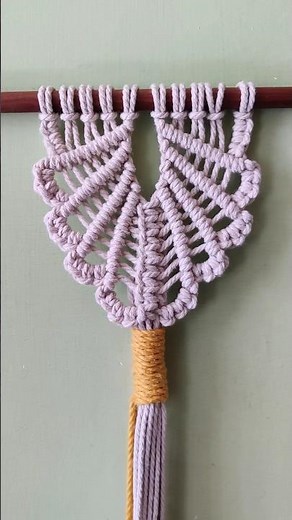 Small Macrame Wall Hanging #wallhanging #walldecor #macramewallhanging #macramewalldecor #diymacrame