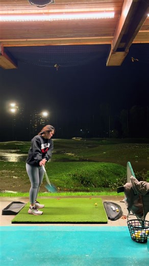 First Time Golf Swinging Experience