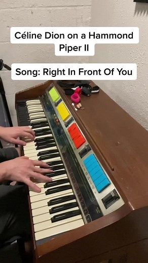 Céline Dion en Hammond Piper II: Melodías Inolvidables