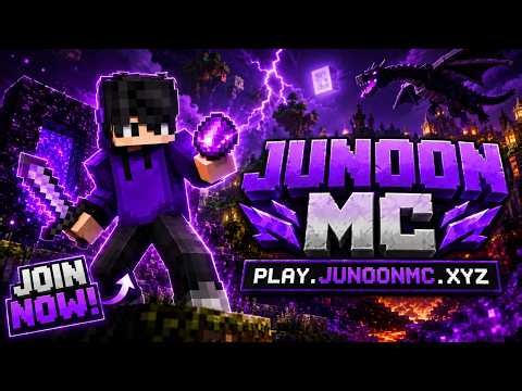 🔴 LIVE | Junoon MC! 🚀 Minecraft Public SMP (Day 3)