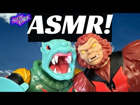 Cartoon Collection LEECH and GRIZZLOR | An ASMR Toy Review