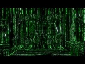 Blender. Matrix Effect