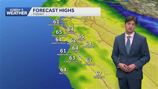 February 13 KSBW weather forecast