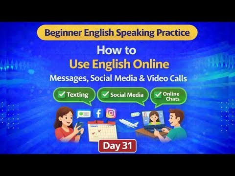 Day 30 - How to Talk About Future Plans | Beginner Speaking Practice