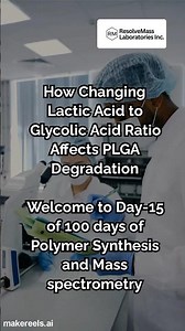 How copolymer ratios control PLGA degradation