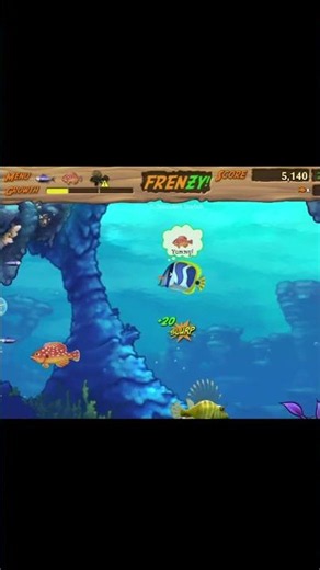 মলা মাছ থেকে সমুদ্রের রাজা! 😱 Feeding Frenzy 2 Nostalgic Gameplay #shorts # viralgaming