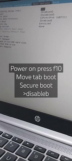 HP setup win fault Secure Boot Violation invalid signature deteced check secure boot policy in setup