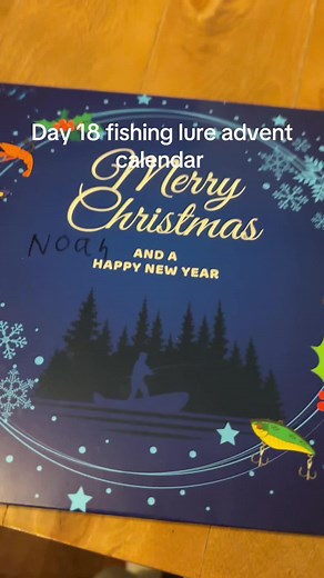 Day 18 fishing lure advent calendar#fishing #christmas