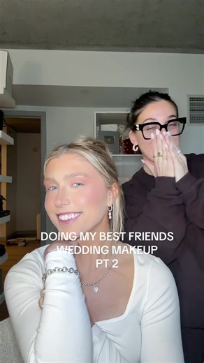 WAIT FOR THE FINAL LOOK AT THE END!!! DOING MY BESTIES WEDDING MAKEUP PT 2!! @Charlotte Tilbury @ONE SIZE BEAUTY @Anastasia Beverly Hills @Saie #sephora #sephorahaul #sephorahauls