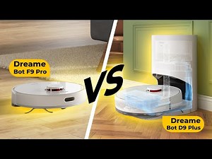 Dreame Bot F9 Pro vs Dreame Bot D9 Plus - review and comparison of robotic vacuum cleaners!