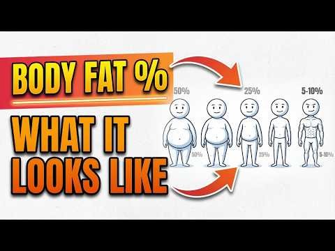 What Every Body Fat % Actually Looks Like (50% to 5%)