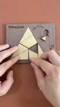 Impossible Triangle puzzle.#Puzzles #IQ #iqtest