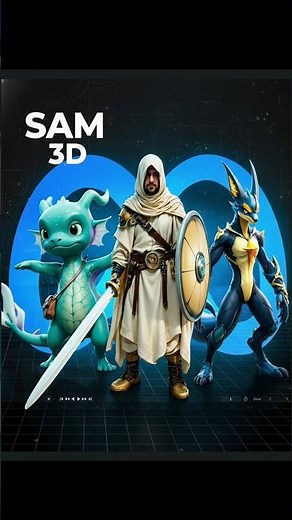 Gaussian Splatting vs Meshes? Meta SAM3D Tested! ⚡🤖