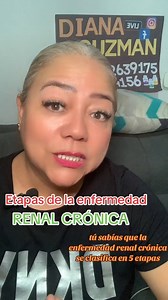 Etapas de la enfermedad renal crónica... | Andrea R de la Cruz
