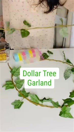 Let’s create a pretty Spring garland using Dollar Tree supplies! 💐🌷 | Olivia's Romantic Home DIY