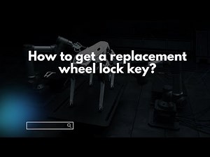 How to get a replacement wheel lock key?