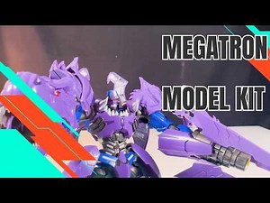 Review Megatron Beast wars Model Kit from Flame toys