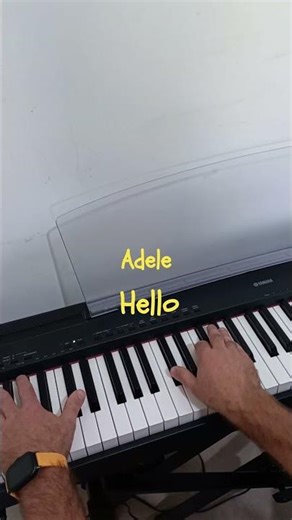 Adele - Hello Piano Cover by Reuven Papismedo