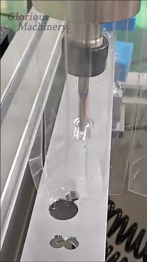 🚀 🚀Drilling and milling machine🌟🌟Processing of various shapes#aluminium #cnc #cncmill #machine