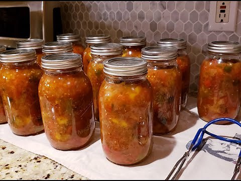 PEACH SALSA. Canning Salsa From Start to Finish.