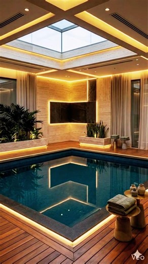 How To Creating a 5-Star Indoor Pool at Home😎