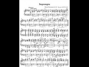 Schubert Impromptu Op. 142 No. 2 - (score)