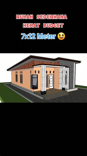 Rumah Sederhana Tyni: Inspirasi Hunian Minimalis 7x12