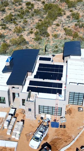 Solar going in at Pinnacle Ridge ☀️⚡️ 💪🏼 Big step forward today as our team, alongside the pros @obsidiangroupaz , installed the rooftop solar panels. Clean energy. Long-term efficiency. Smarter living built into the foundation of the home. ⚡️ Another milestone checked off, and more progress on the way! 🔧🏡 🎬 @brodyfelsteadmedia | Allen Companies