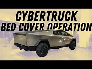 Cybertruck Bed Cover Operation in Detail