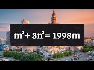 A tricky problem from the 1998 Polish Math Olympiad