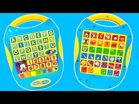 Mickey Mouse Learning MY FIRST SMART Pad Tablet LETTERS Numbers COLORS