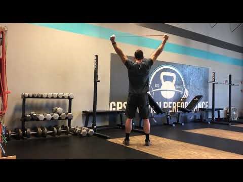Banded Y-Shoulder Raise | GPS Human Performance