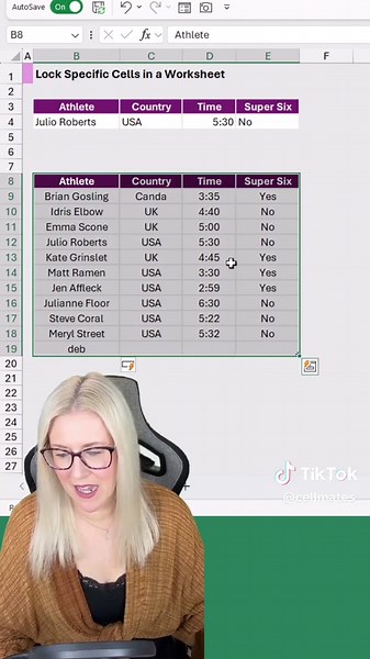 Protect Specific Cells in an Excel Worksheet (and not others) 🔐