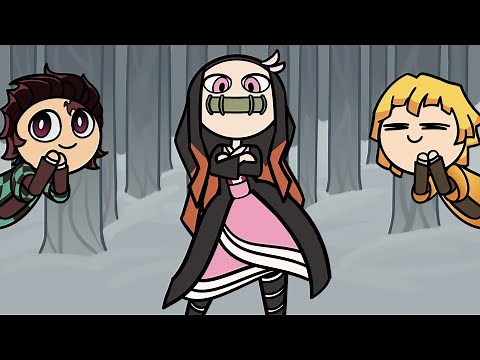 Ankha Dance but Nezuko | Demon Slayer Animation