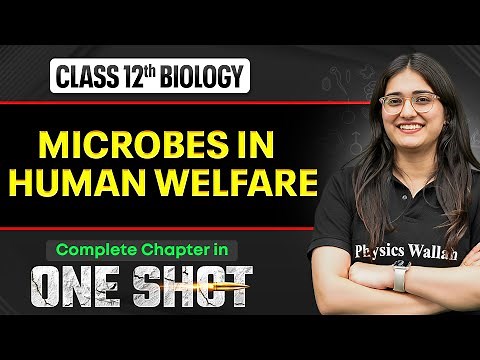 Microbes in Human Welfare Class 12 One Shot 🔥 |NCERT Full Revision | Biology Chapter 8 | VIJETA 2026
